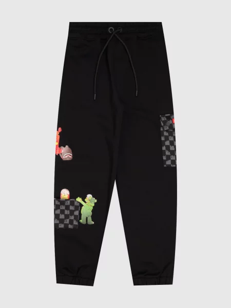 Детские джоггеры Sprayground черные
