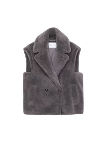 Kamizelka Stand Studio szara