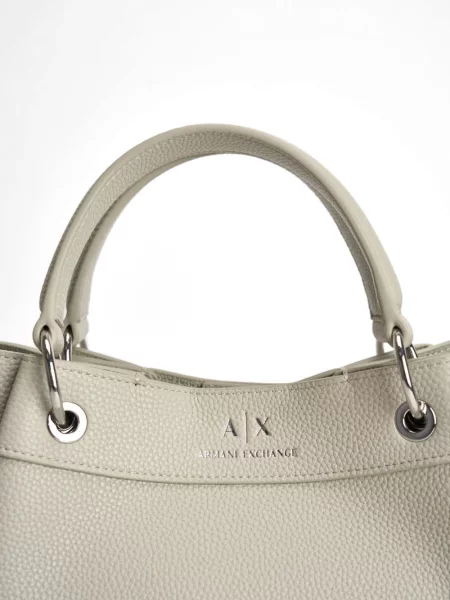 Geantă de mână Armani Exchange cu autograf