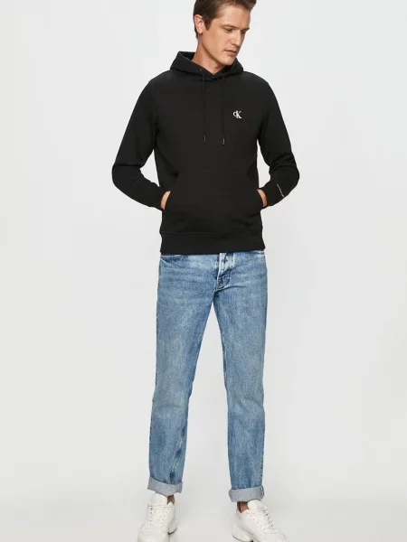 Calvin Klein Jeans Hanorac negru