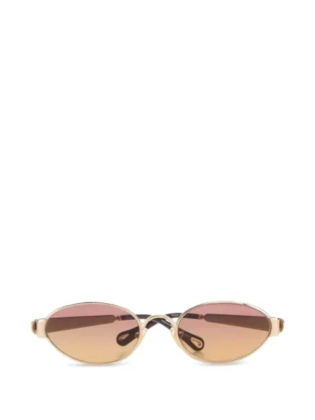 Ochelari de soare Chloé cu imprimeu geometric