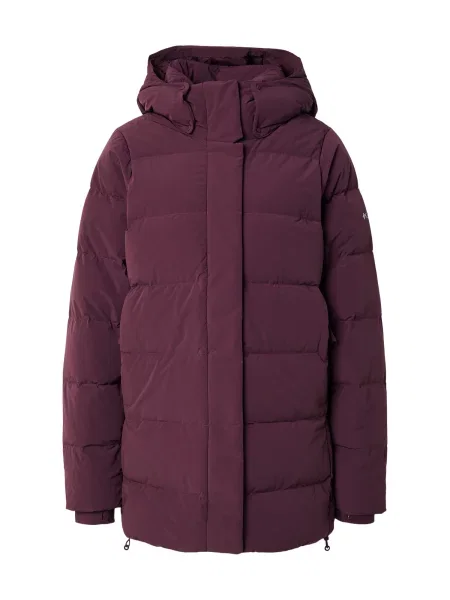 COLUMBIA Outdoorová bunda Amaze Puff vínovo červená fialová