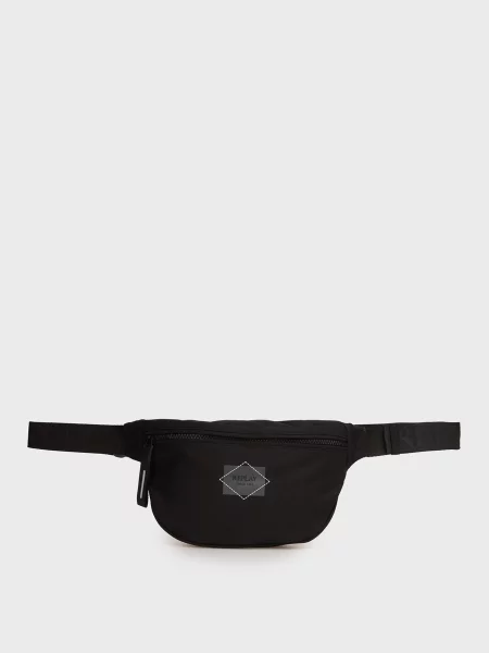 Поясна сумка Replay чорна