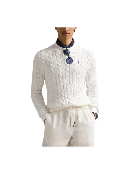 Sweter Polo Ralph Lauren biały