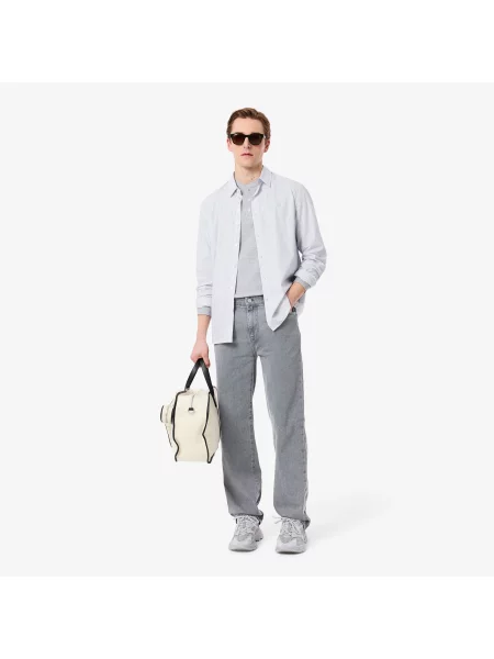 Джинсы Lacoste серые