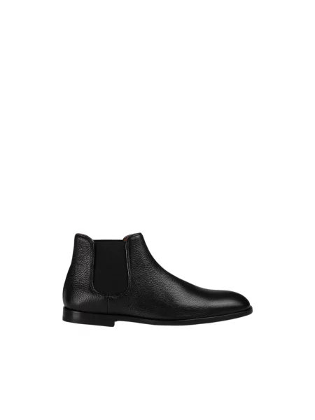 Buty do kostki Doucal's skórzane czarne