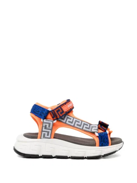 Dětské sandály Versace oranžové