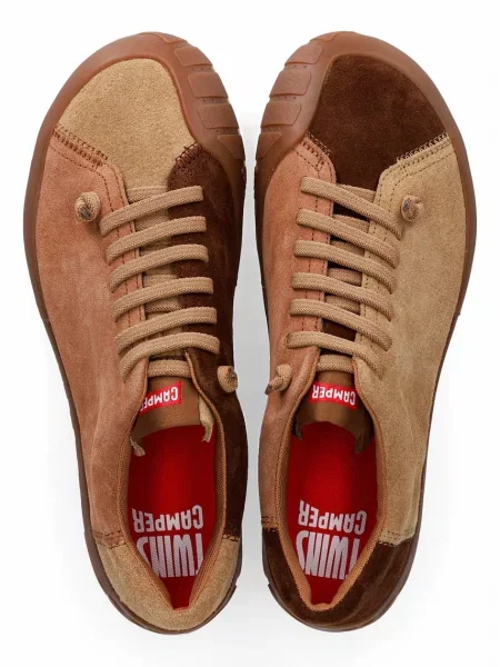 Camper TWS sneakers pentru femei din piele întoarsă bej