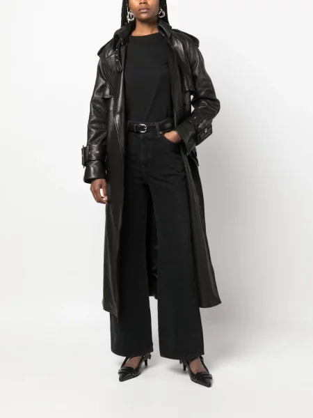 Džinsai Levi's Made & Crafted aukštu liemeniu juoda