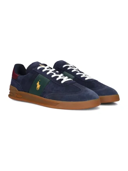 Sneakersy Polo Ralph Lauren niebieska