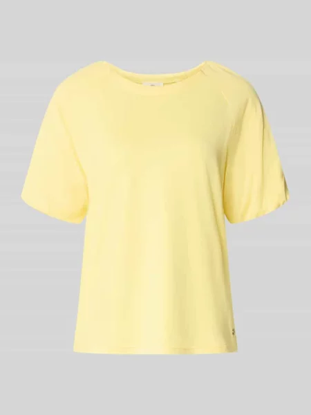 T-shirt o kroju regular fit z dodatkiem model ‘Ruffel’ Fynch-hatton