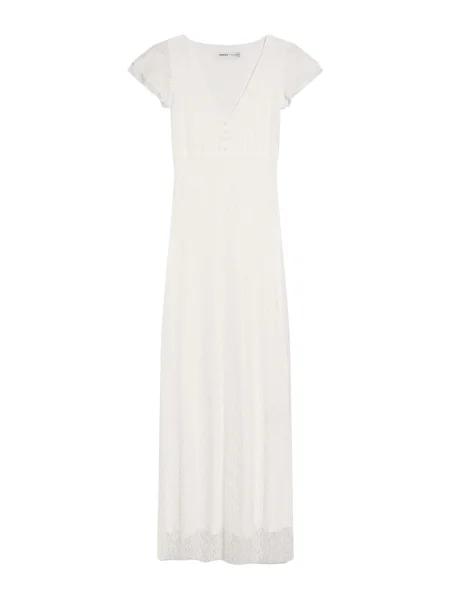 Bershka Rochie ecru