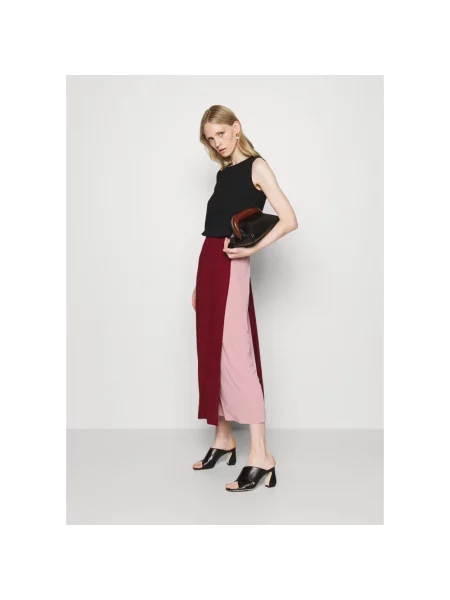 Spódnica midi Max Mara czerwona
