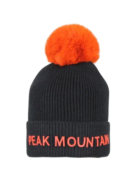 Căciulă Peak Mountain negru