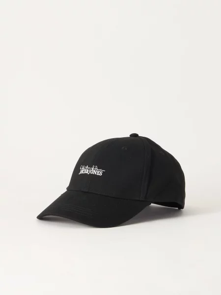 JACK & JONES Kšiltovka černá bílá