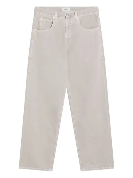 Blugi drepți Agolde gri