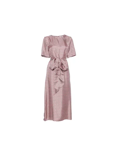 Sukienka midi Max Mara różowa