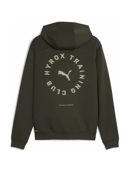 Bluza z kapturem Puma z kapturem zielona