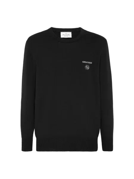 Sweter Philipp Plein czarny