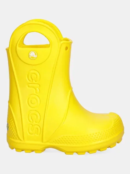 Crocs holínky HANDLE IT RAIN BOOT KIDS žluté