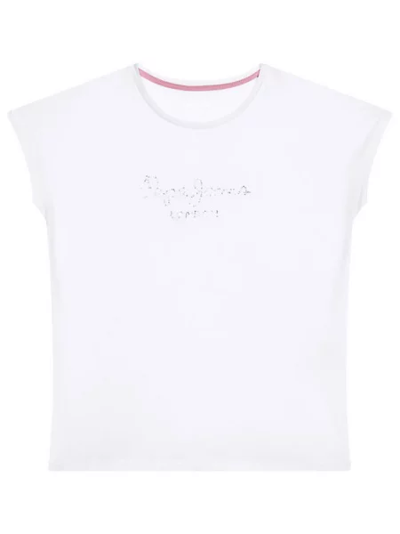 Pepe Jeans Tricou Nuria alb