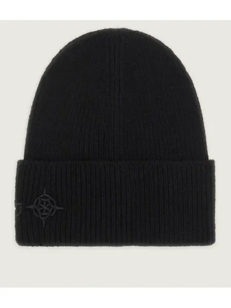 Guess Căciulă CRESIDIA cu adaos de lână negru