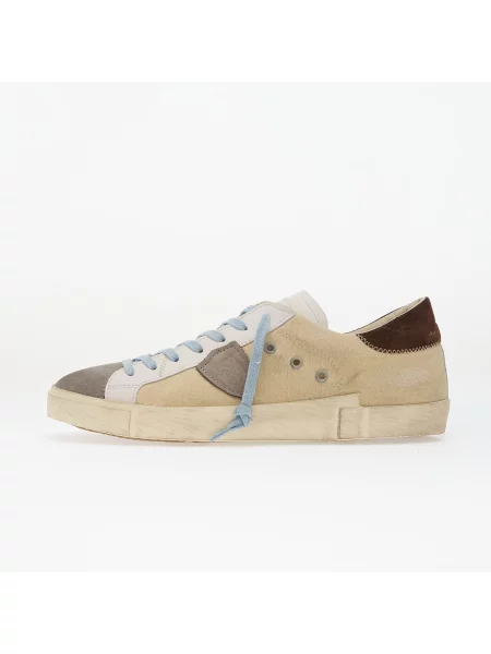 Tenisky Philippe Model Prsx Low Man Canvas Mixage/ Gris Sable EUR 43