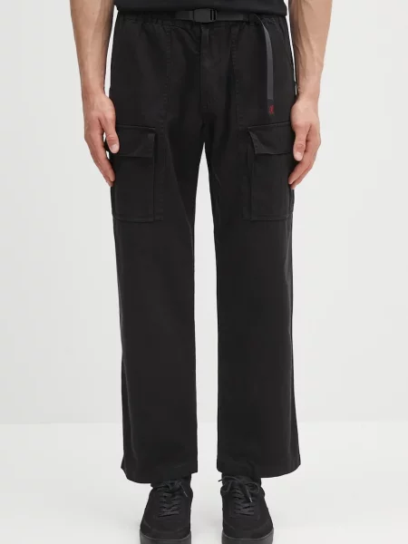 Gramicci pantaloni de Front Cargo Pant cu fason cargo negru