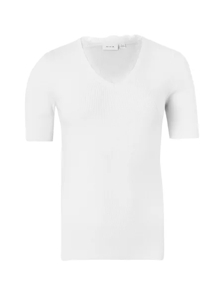 VILA Pulover VIAMARIA' alb