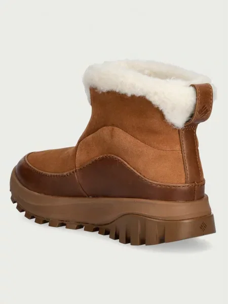 Columbia Snowtrot śniegowce zamszowe brązowe