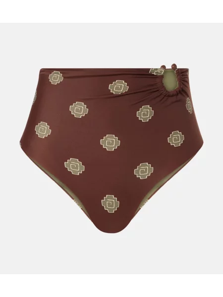 Bikini Johanna Ortiz z nadrukiem brązowy