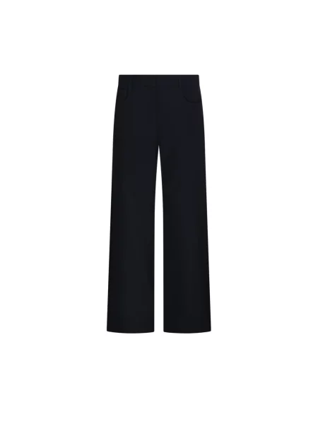 Spodnie Max Mara niebieskie