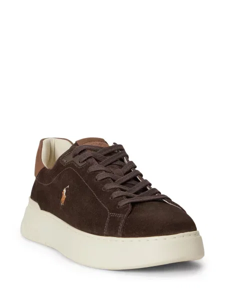 Sneakerși Polo Ralph Lauren maro