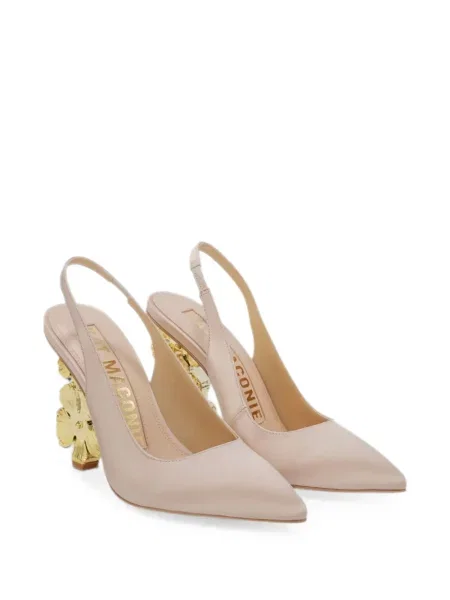 Papuci tip mules Kat Maconie cu model floral