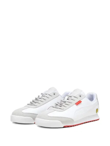 Sneakerși Puma Ferrari alb