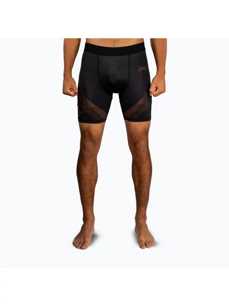 Pantaloni scurți de antrenament pentru bărbați Venum No-Gi Vale Tudo black/brown negru