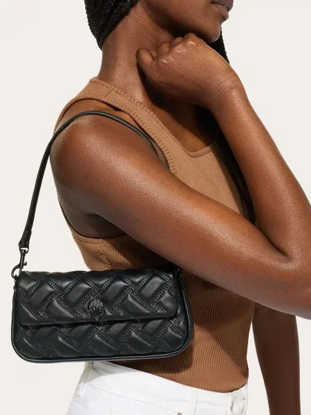 Кожаная сумка через плечо Kurt Geiger London