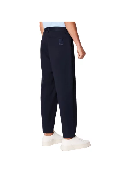 Pantaloni Eax albastru