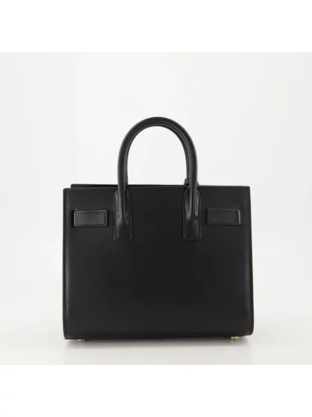 Torebka skórzana Saint Laurent skórzana czarna