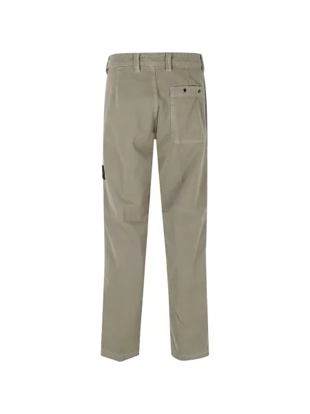 Θραύση παντελόνι chino Stone Island πέτρες πράσινο