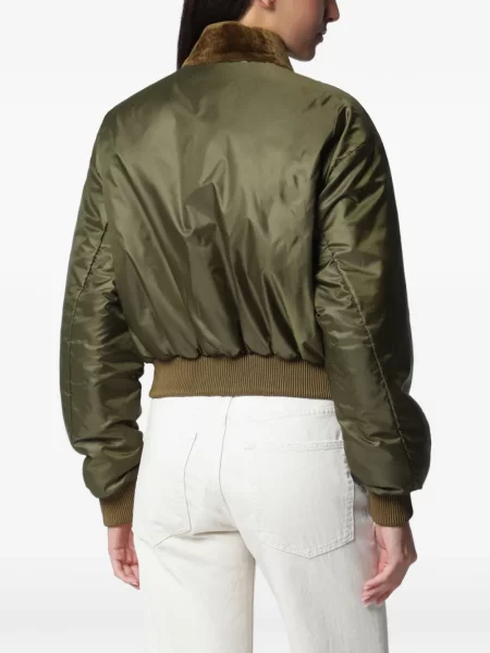Reversibil geacă bomber Arma verde