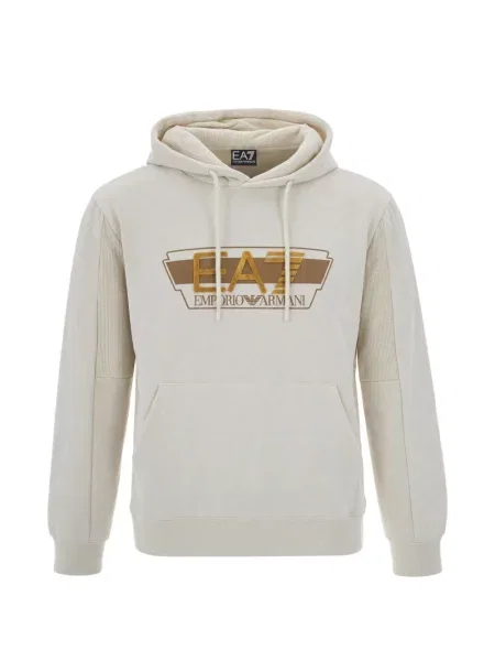 Суичър с качулка Ea7 Emporio Armani с автограф