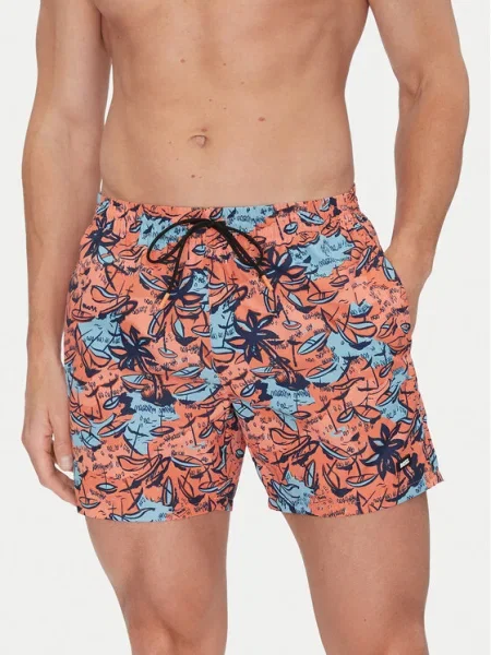 Pantaloni scurți Boss negru