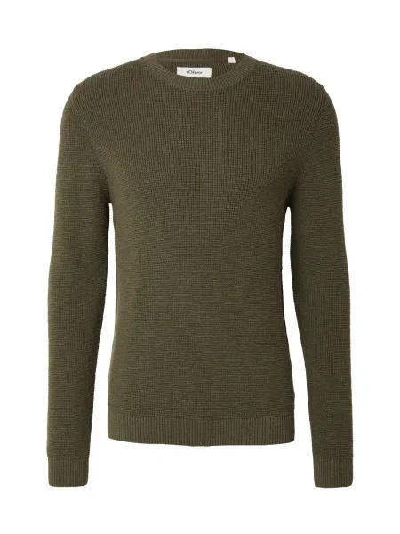 S.Oliver Pulover închis verde