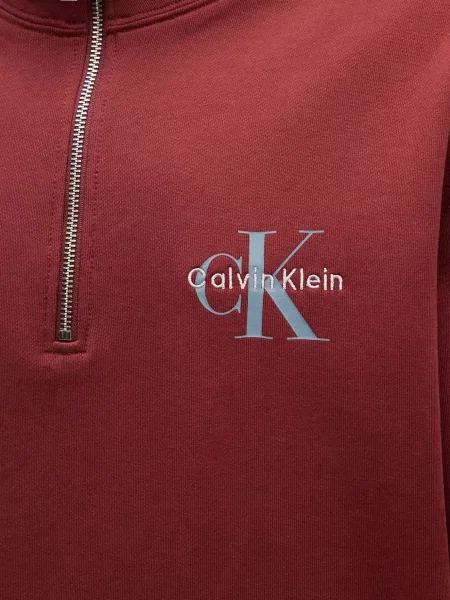 Спортивна кофта Calvin Klein Jeans червона