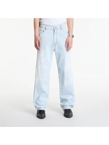 Pantaloni Mm6 cu 5 buzunare albastru