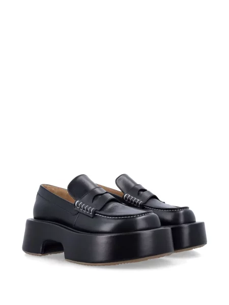 Pantofi loafer Jw Anderson cu platformă negru