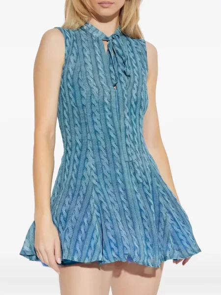 Rochie Avavav cu imagine albastru
