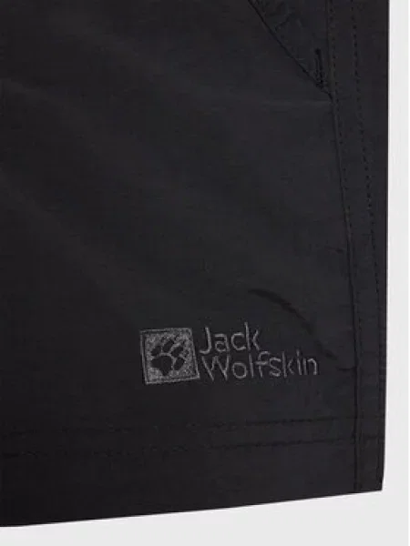 Jack Wolfskin Medžiaginiai šortai Sun M juoda
