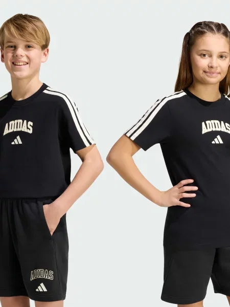 Детская футболка Adidas черная